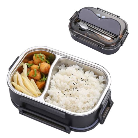 black metal lunch box|stainless bento lunch box.